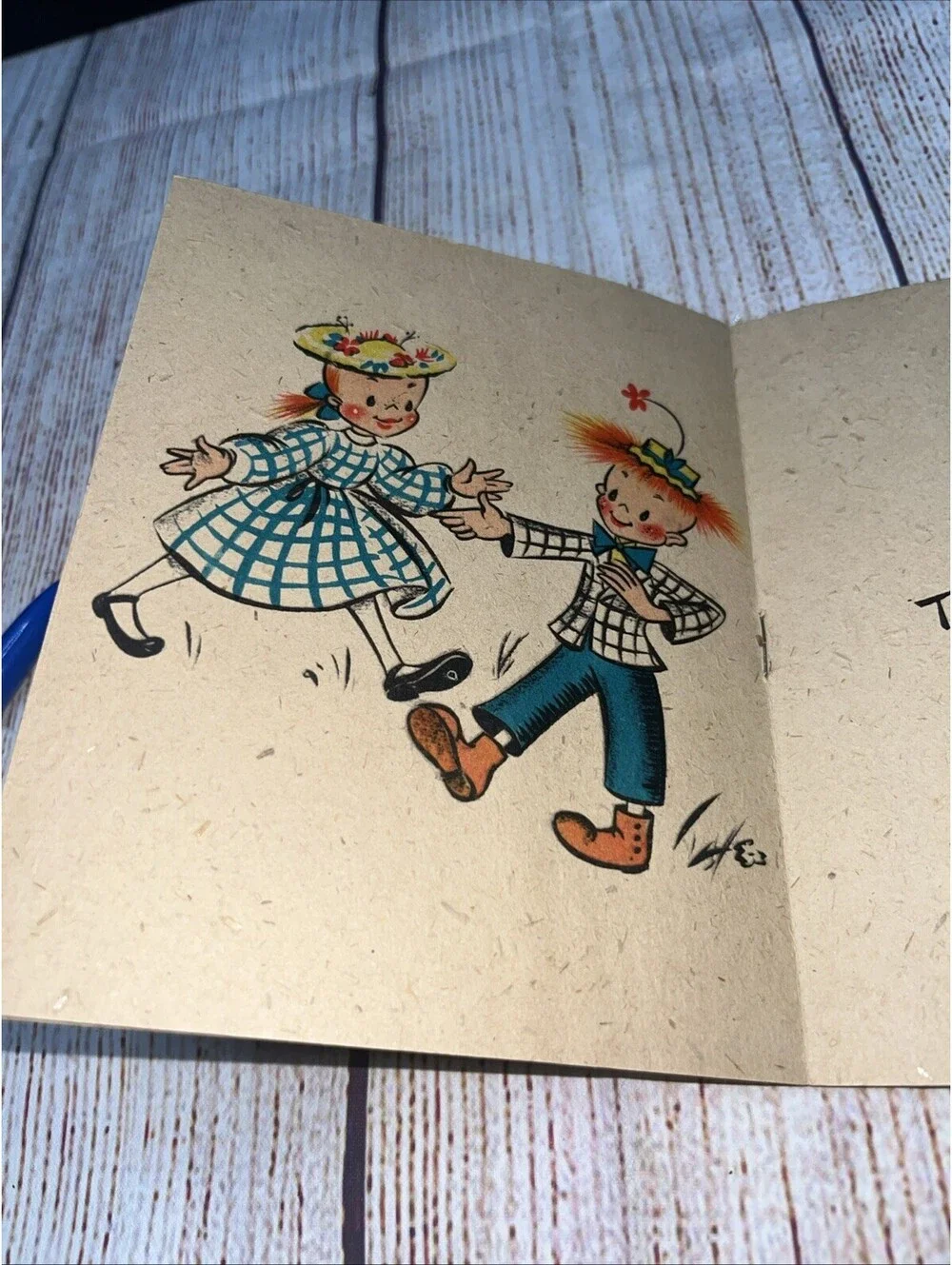 Lots Of Four Vintage Greeting Cards Get Well Soon And Sweet 16- 1940’s